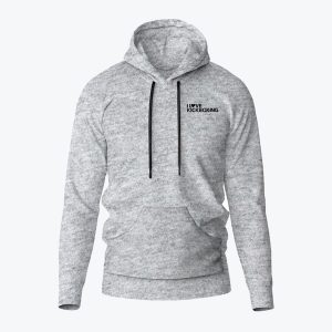 Hoodie - Faster Stronger Harder - Heather Grey
