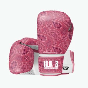 Gloves - Paisley Pink