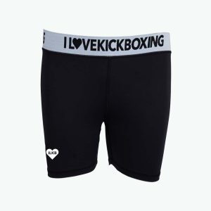 Biker Shorts With Elastic Waistband