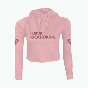 Cropped Hoodie (Rib Crop)ight Blush Pink