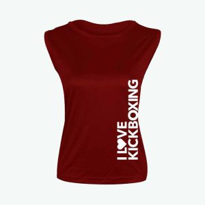 Crop Tank Top - Burgundy