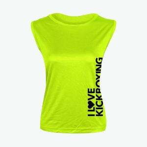 Crop Tank Top - Lime