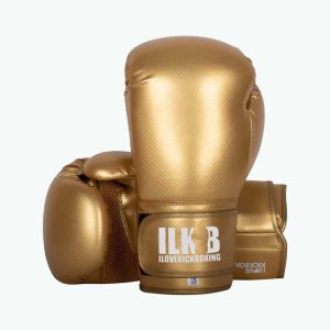 Gloves Carbon Punch - Metallic Gold