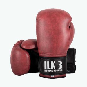 Gloves - Vintage Faux Red