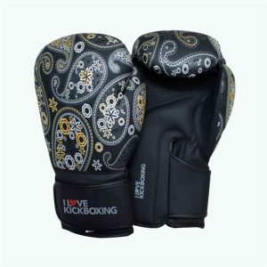 Gloves - Paisley Black