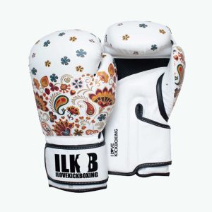 Gloves - Paisley White