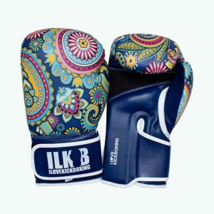Gloves - Paisley Blue