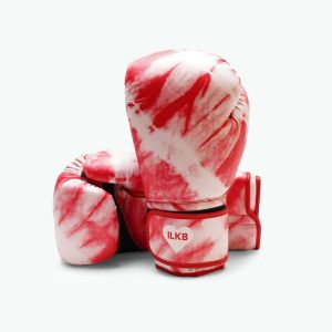 Gloves - Red Tie Dye