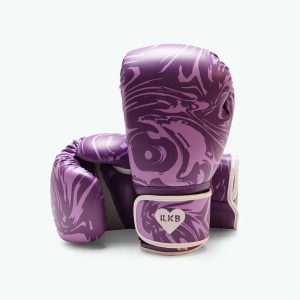 Gloves - Purple Swirl
