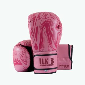 Gloves - Marble Pink