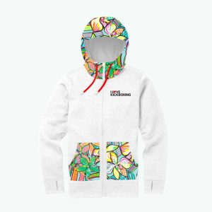 Tropic Vibes Hoodie - Grey