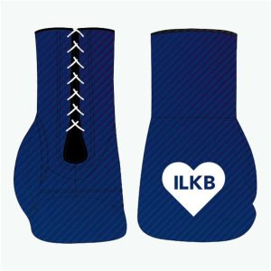 Keychain - Carbon Punch Matte Blue