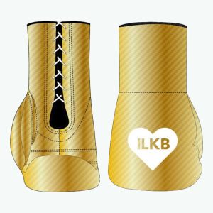 Keychain - Carbon Punch Metallic Gold