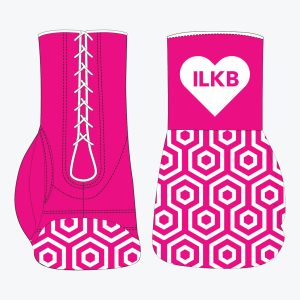 Keychain - Carbon Punch Hexa Pink