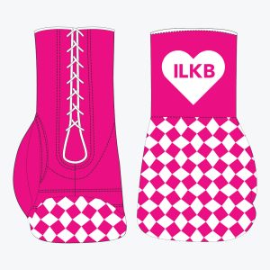 Keychain - Carbon Punch Diamond Pink