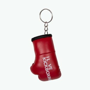 Keychain - Red (Text Logo)