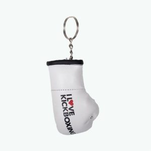 Keychain - White (Text Logo)