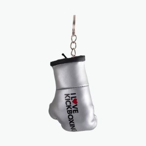 Keychain - Metallic Grey (Text Logo)
