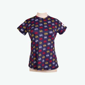 Ladies Boom Bang Tee- Navy