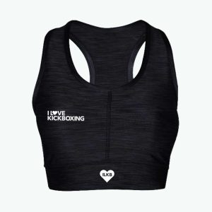 Sports Bra - Textured Black