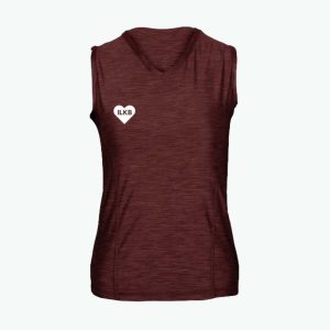 Tank Top - Textured Burgundy