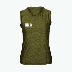Tank Top - Textured Military Green