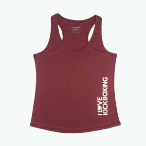 Vest Top - Burgundy